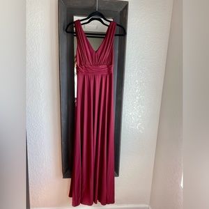 Maroon Formal Dress
